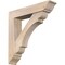Ekena Millwork Olympic Traditional Smooth Bracket w/ Offset Brace, Douglas Fir, 7 1/2"W x 36"D x 36"H BKT0806X36X36OLY01SDF - alternate 1